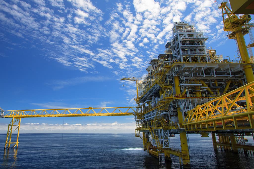 Petroleum facility background